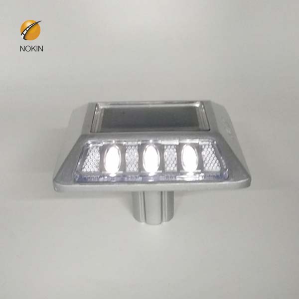 White Solar Road Stud For Pedestrian Supplier--NOKIN Solar 